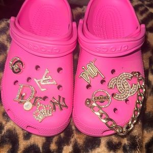 Nicki Minaj inspired crocs